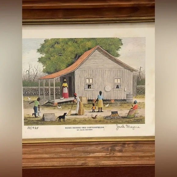 Jack Meyers VINTAGE PRINT, HAND SIGNED AND NUMBERED . Circa 1975. Americana. - Picture 2 of 10